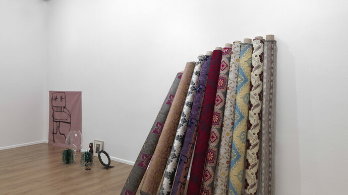 Le leggi dell'ospitalità. Veduta della mostra, Galleria P420, Bologna