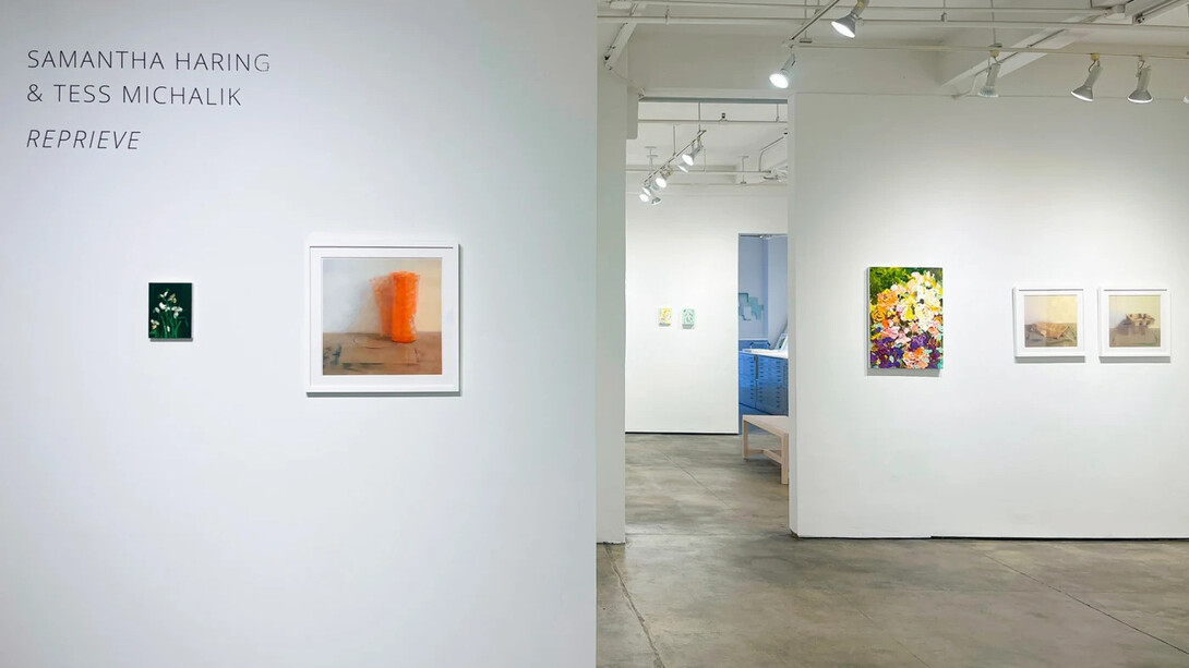 Samantha Haring and Tess Michalik, Reprieve, exhibition view. Courtesy of Kathryn Markel Fine Arts