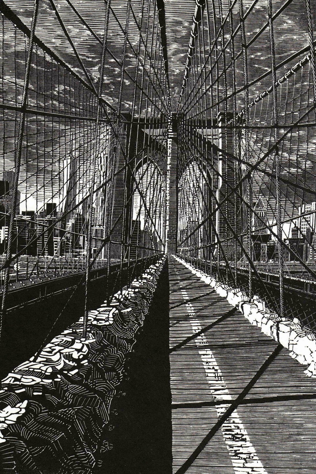 Anne Desmet, Brooklyn Bridge: New Day, 2015