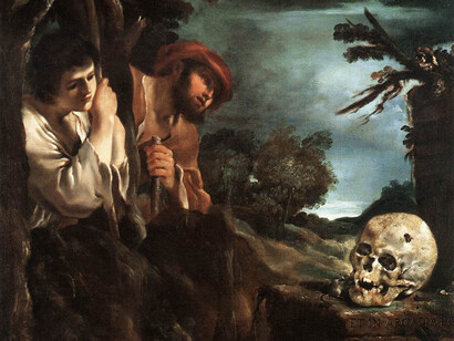 Guercino, Et in Arcadia ego