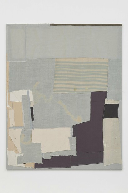 Sergej Jensen,
Somatic intelligence,
2010,
Sewn fabric,
250 x 200 cm | 98 7/16 x 78 3/4 in.
© the artist. Photo © White Cube (David Westwood)