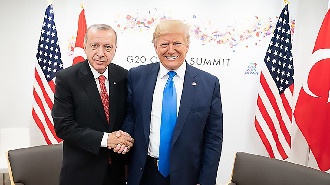 President Donald J. Trump participates in a bilateral meeting with President of the Republic of Turkey Recep Tayyip Erdogan at the G20 Japan Summit Saturday, June 29, 2019, in Osaka, Japan