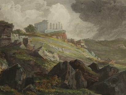 Peter De Wint, Tempio di Giunone, Valle dei Templi, Agrigento