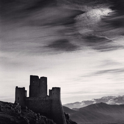 Michael Kenna, Castle and Sky, Rocca Calascio, Abruzzo, Italy, 2016. Courtesy of Robert Mann Gallery