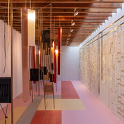 Leonor Antunes, Surface, edge and voids (expanded), exhibition view. Courtesy of kurimanzutto