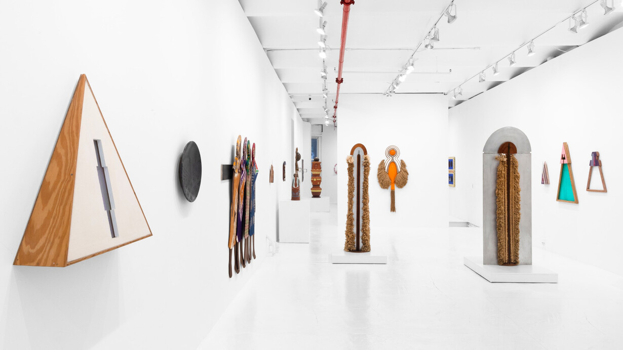 Various artists, Spirit keepers, exhibition view. Courtesy of Eric Firestone Gallery