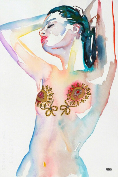 Fahren Feingold, Orange blossom special. Courtesy of The Untitled Space Gallery