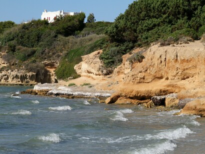 Spiaggia "Le Saline" a Sant'Antioco, Sardegna, Italia