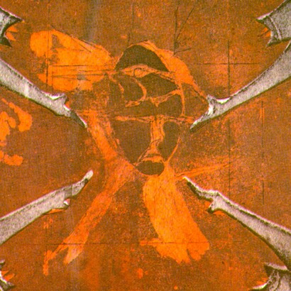 Reloj de arena, 1977, grabado en metal