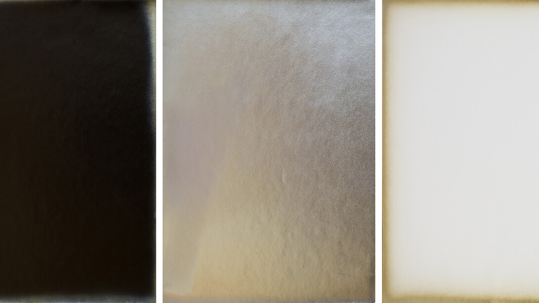 Alison Rossiter, Eastman Kodak Velox, exact expiration date unknown, ca. 1910s, processed 2017 ©Alison Rossiter, courtesy of Yossi Milo Gallery, New York