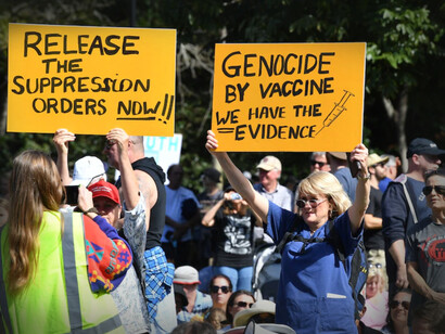 Anti-vaccine protests: a strong anti-vaccine movement in many rich countries is the great paradox of the pandemic