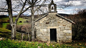 A Pobra de Trives, Ourense. Capilla del pazo de Paradela