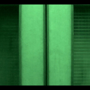 False Memory Archive: Looped Night Vision footage of Freud’s personal lift at the Freud Museum London © A.R. Hopwood