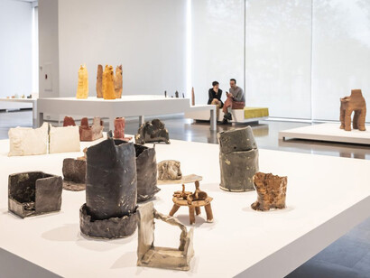 Simone Fattal, Suspensión de la incredulidad, vista de exhibición. Cortesía de IVAM