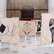 Virginia Chihota, Kupinduka, vista de exhibición. Cortesía del Centro Andaluz de Arte Contemporáneo