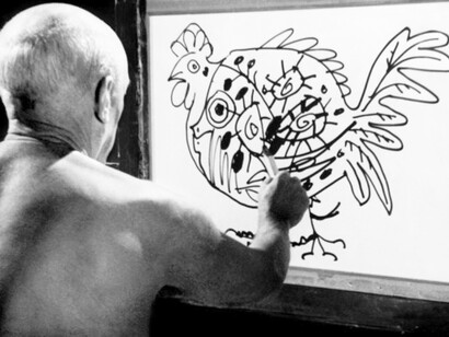 "Il mistero Picasso", diretto da Henri-Georges Clouzot