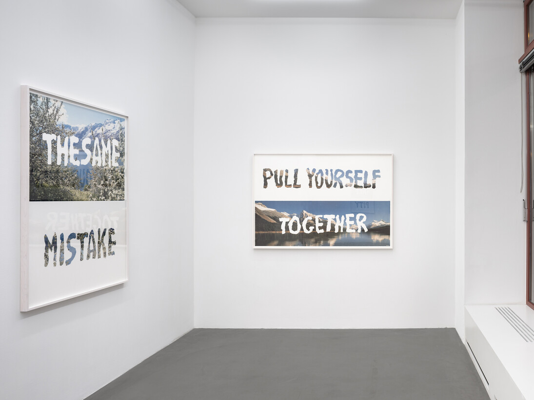 Mitchell Syrop, The same mistake, exposition view, courtesy the artist and Croy Nielsen, Berlin, photo: Joachim Schulz