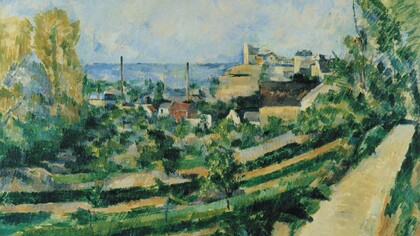Paul Cézanne, L'Estaque, il villaggio e il mare, per gentile concessione del museo Rosengart, Lucerna