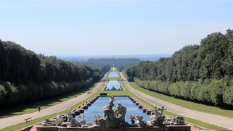 Jardines del Palacio Real de Caserta (en italiano «Reggia di Caserta»)