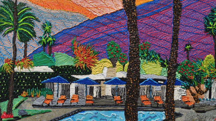 Poolside. Courtesy of Craig Krull Gallery