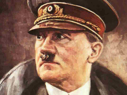 Retrato de Adolf Hitler