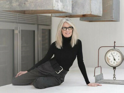 Diane Hall Keaton attrice e regista statunitense, vincitrice dell'Oscar come migliore attrice