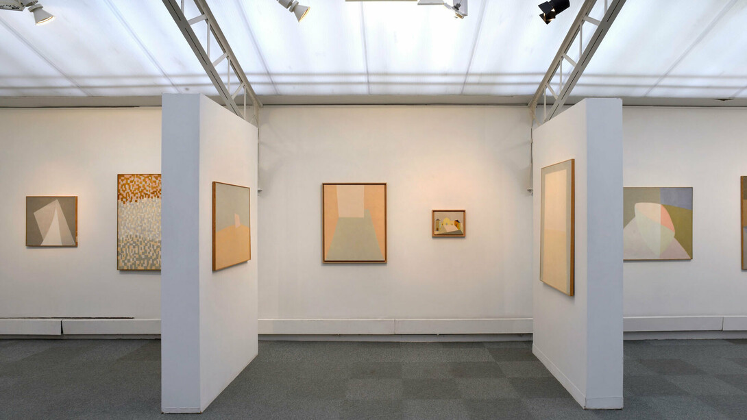 Vera Pagava, Corps Célestes, Exhibition view. Courtesy of Jeanne Bucher Jaeger
