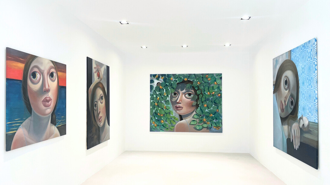 Tania Marmolejo, Under the Influence, exhibition view. Courtesy of the artist and Villazan Gallery