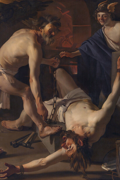 Dirck van Baburen, Prometeo e Vulcano