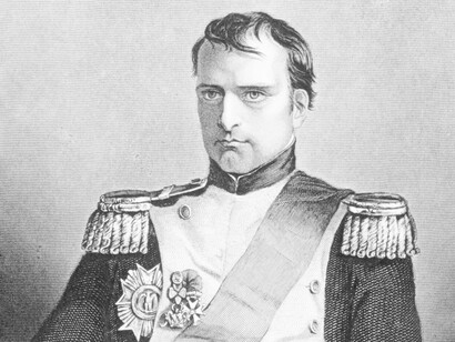 Napoleón Bonaparte (1769-1821),militar y estadista francés, general republicano durante la Revolución francesa. Napoleón soñó las dos noches anteriores de Waterloo con un gato negro que lo atormentaba 