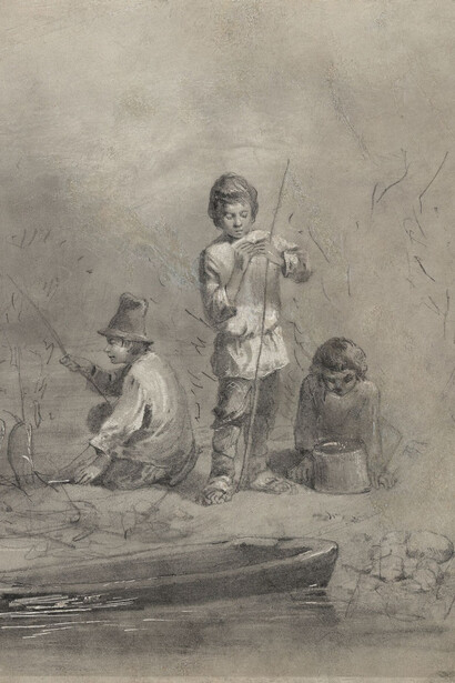 V.M. Vasnetsov, Fishing boys, 1876. Courtesy of Tretyakov Gallery