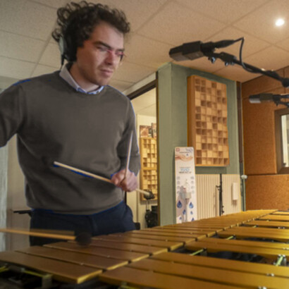 Giovanni Perin, vibrafono. Foto © Luca D'Agostino