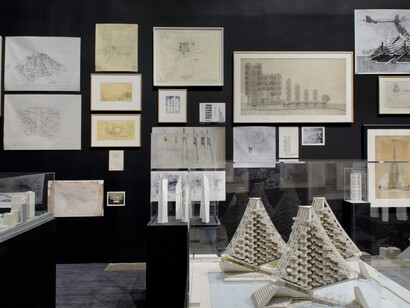 Never Built. Installationsansicht. Bilderechte: Queens Museum. Foto von Hai Zhang