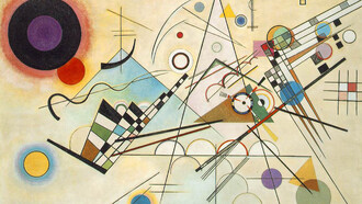 Vasily Kandinsky, Composition VIII (detalle), 1923