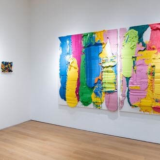 Zhu Jinshi. Li Bai’s Snow, exhibition view. Courtesy of Tang Contemporary Art