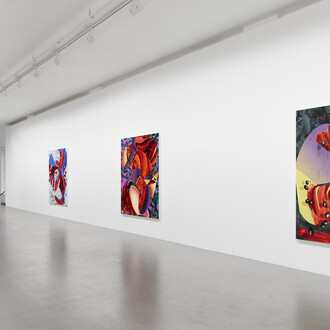 Vivien Zhang, Field conditions, ausstellungsansicht. Mit freundlicher genehmigung der Galerie Max Hetzler