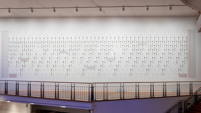 Hautāmiro, exhibition view. Courtesy of Dunedin Public Art Gallery