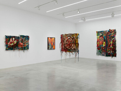 Sagarika Sundaram, Release, exhibition view. Courtesy of Alison Jacques Gallery