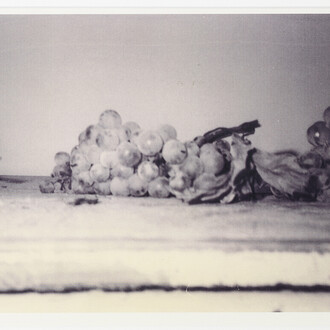 Cy Twombly, 1997, Grapes (Gaeta), (c) Fondazione Nicola Del Roscio. Courtesy archives Fondazione Nicola Del Roscio