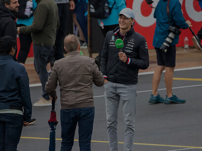 In the realm of the 2022 British Grand Prix, George Russell's performance was nothing short of remarkable, etching his name into the annals of racing excellence