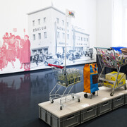 Made in Linz. Standort für handel, industrie und handwerk, ausstellungsansicht. Mit freundlicher genehmigung des Nordico Stadtmuseums