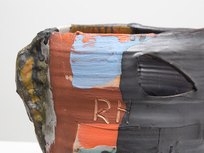 Roger Hermanm Untitled Rh 2014, 2014, Glazed Stoneware, H27.9 D25.4 cm / H11 D10 in, Unique, Courtesy Carpenters Workshop Gallery