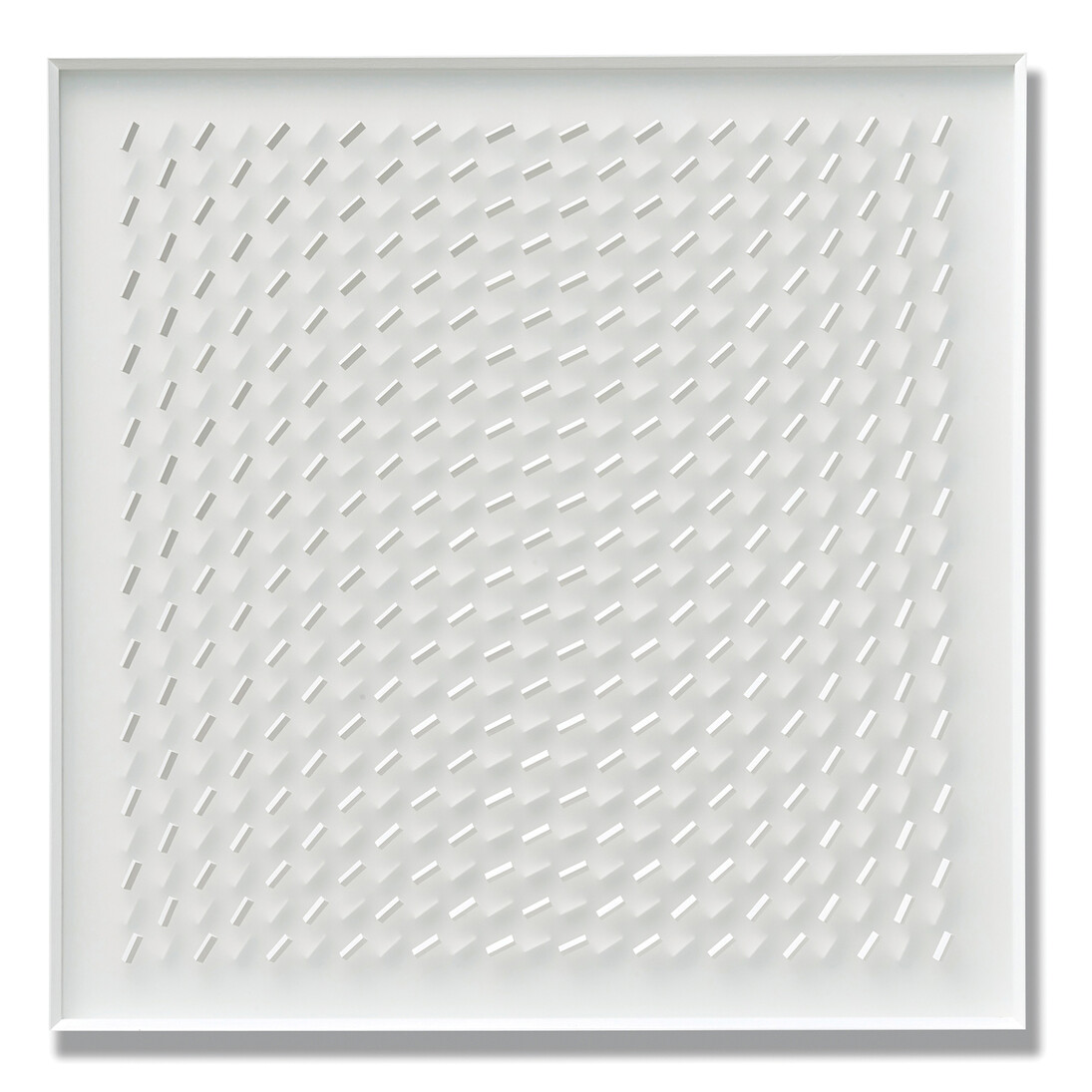 Klaus Staudt, 1/1148, Geborgenheit (security), 2014, Acrylic, wood and plexiglas, 100 x 100 x 6.6 cm, 39 3/8 x 39 3/8 x 2 5/8 inches
