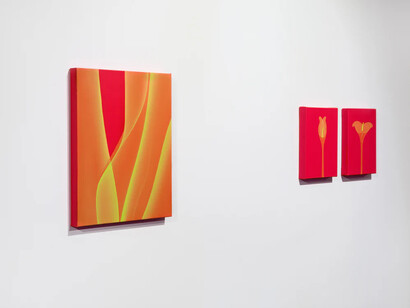 Reine Paradis, Eclipse, exhibition view. Courtesy of König Telegraphenamt