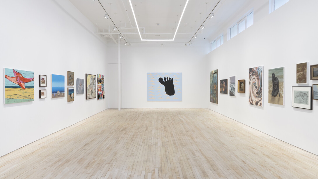 Beach, group presentation, 2023, installation view, Nino Mier Gallery, TriBeCa. Courtesy of Nino Mier Gallery, NYC