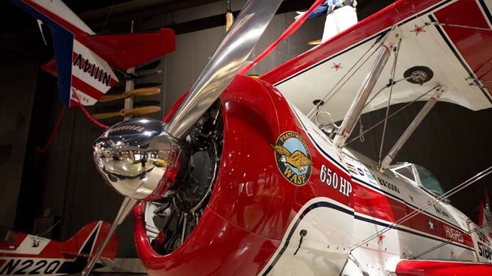 1943 Boeing/Hughes Super Stearman - N121R (N5051V). Courtesy of EAA