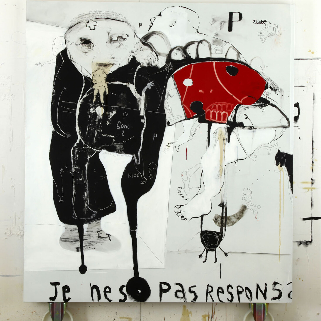 Marco Fantini, stop motion, 2010, tecnica mista su alluminio, 170x229 cm. Courtesy of MAC