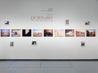 András Zoltai. Qurnawi. Hemző prize 2025, exhibition view. Courtesy of Robert Capa Contemporary Photography Center