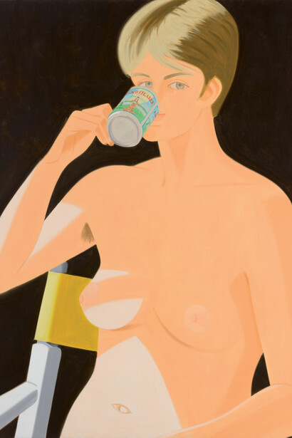 Alex Katz, Morning Nude, 1982, Oil on linen, 243.8 x 182.9 cm (96 x 72 in), © Alex Katz, Courtesy: Galerie
Thaddaeus Ropac Paris · Salzburg, Foto: Paul Takeuchi