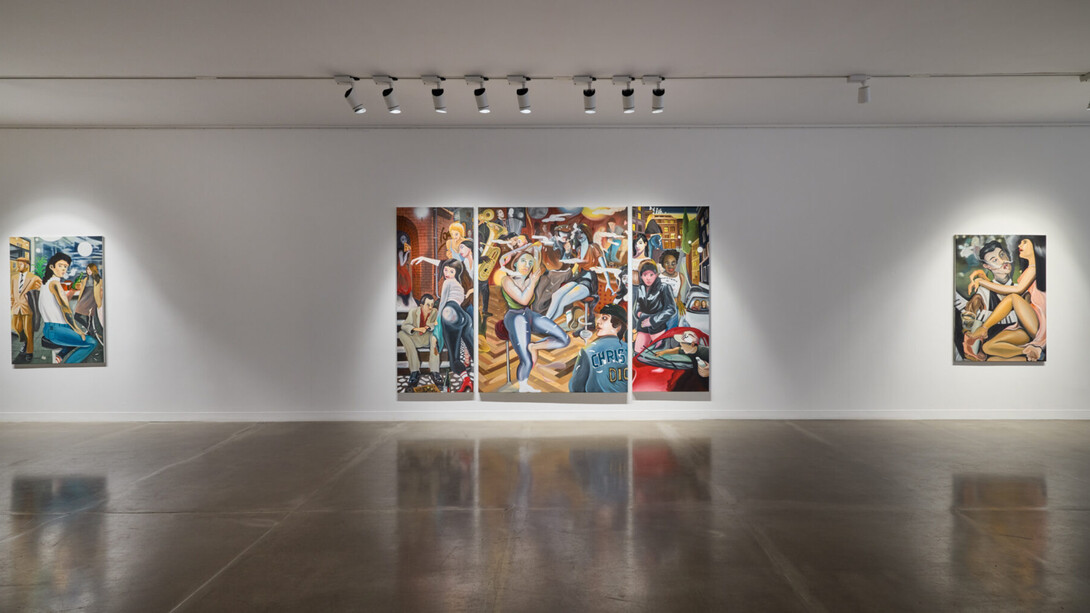 Yann Leto, Big city, exhibition view. Courtesy of JD Malat Gallery